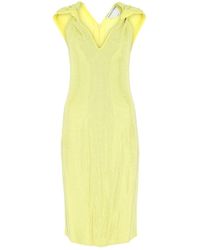Bottega Veneta - Embellished Stretch Viscose Blend Dress - Lyst