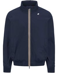 K-Way - Giubbino Amaury Blue Depht - Lyst