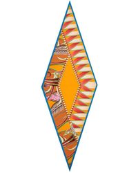 Ferragamo - Gedrukte Zijden Foulard - Lyst