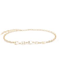 Chloé - Cinturón De Cadena Script - Lyst