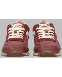 Diadora - Retro Lace-Up Sneakers - Lyst