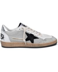 Golden Goose - Ballstar Sneakers In White Lear - Lyst