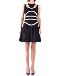 McQueen - Jurk Zwart - Lyst