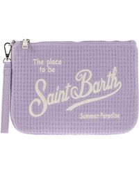 Mc2 Saint Barth - Parisienne Clutch Bag With Wrist Loop - Lyst