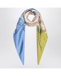 Ferragamo - Scarf With Madras Print - Lyst