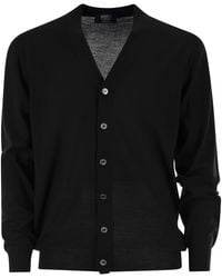 Fedeli - Lightweight Virgin Wool Cardigan - Lyst