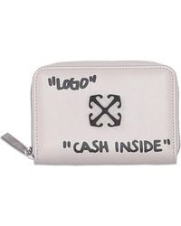 Off-White c/o Virgil Abloh - Jitney Geldbörse mit Zitat "Staub", keine Farbe - Lyst