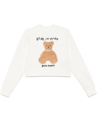 Palm Angels - Palmgelen Houden In Gedachten Katoenen Sweatshirt - Lyst