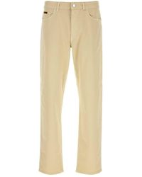 Moncler - Stretch Cotton Pants - Lyst