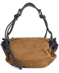 Isabel Marant - Medium 'Maia' Mole Suede Calf Bag - Lyst
