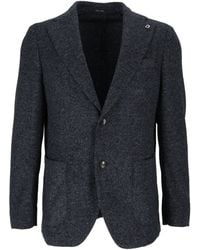 BRERAS Milano - Giacca Uomo Herringbone Tailored Blazer - Lyst