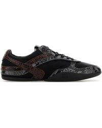 Miu Miu - Fabric And Leather Sneakers - Lyst