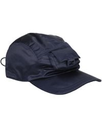 Fendi - Blue Polyamide Caps (baseball Hat) - Lyst