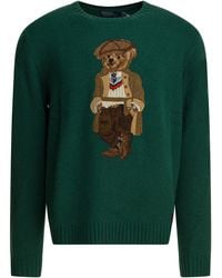 Polo Ralph Lauren - "Polo Bear" Crewneck Sweater - Lyst