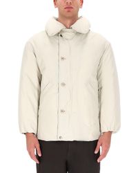 Lemaire - Oversized Padded Button-Front Jacket - Lyst