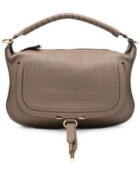 Chloé - Chloé Marcie Small Leather Shoulder Bag - Lyst