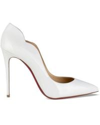 Christian Louboutin - Hot Chick 100 Patent-Leather Courts - Lyst