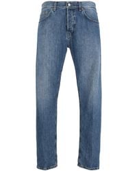 Dondup - Straight-Leg Jeans With Mid-Rise Waist And Five-Pocket Design - Lyst