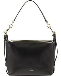 Furla - Tonie Mini Leren Tas - Lyst