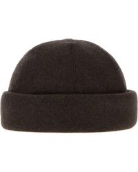 Giorgio Armani - Cotton-Blend Hat - Lyst