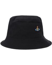 Vivienne Westwood - Orb Logo Bucket Hat - Lyst