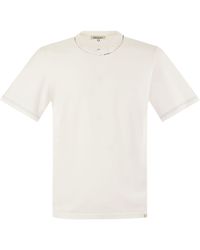 Premiata - Premata kurzärmeligte Baumwoll -T -Shirt - Lyst