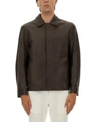 BOSS - Lederen Jas - Lyst