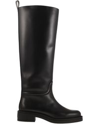Stuart Weitzman - Bota de cuero de - Lyst