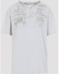 Maison Margiela - Numbers Regular Cotton T-Shirt For - Lyst