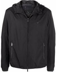 Emporio Armani - Waterafstotend Jack Met Capuchon - Lyst