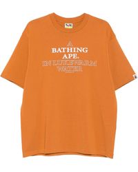 A Bathing Ape - Ape Head A Bathing Ape Relaxed Fit Tee M - Lyst