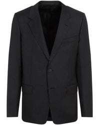 Lanvin - Single Breasted Tailored Jacket - Lyst