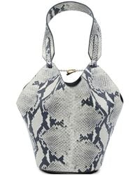 KHAITE - Lotus Mini Leather Tote - Lyst