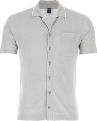 Fedeli - Linen Blend Cardigan - Lyst