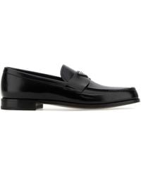 Prada - Leather Loafers - Lyst
