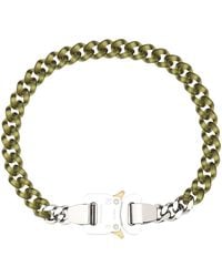 1017 ALYX 9SM - Alyx Two-Tone Nylon And Metal Necklace - Lyst