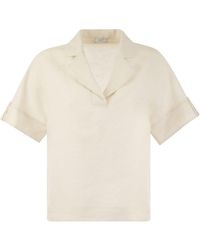 Peserico - Camisa de lino puro peseros - Lyst