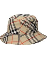 Burberry - Hats Fabric/Sand - Lyst