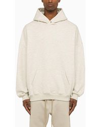 Fear Of God - Eternal Oatmeal Hoodie With Print - Lyst