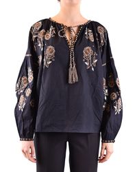 P.A.R.O.S.H. - Overhemd Zwart - Lyst