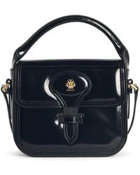 Bally - 'beckett' Black Leather Mini Bag - Lyst