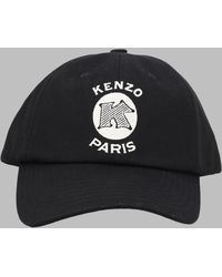 KENZO - Embroidered Logo Baseball Cap - Lyst