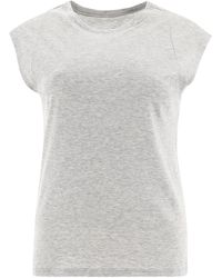 FRAME - Le Mid Rise Muscle T Shirt - Lyst