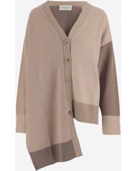 Niccolò Pasqualetti - Cardigan Colour-Block Wool And Cashmere - Lyst