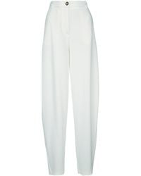 Elisabetta Franchi - Wide Trousers - Lyst