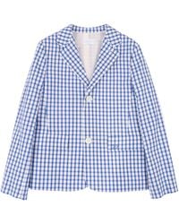 Gucci - J Sb Jacket Big Cotton Vichy A - Lyst