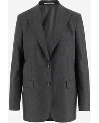 Tagliatore - Single Breasted Jacke in Stretch Viskose -Mischung - Lyst