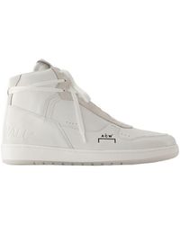 A_COLD_WALL* - Luol Hi Top Sneakers Un cuero de pared fría blanca - Lyst