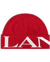 Lanvin - Chapeau de laine - Lyst