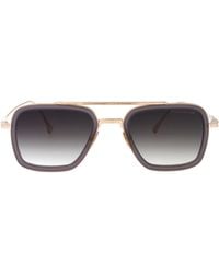Dita Eyewear - Aviator Sunglasses 7806 H Gry Gld Gry Gld - Lyst